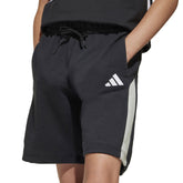 Shorts Bambino Adidas Seasonal Essentials Colorblock Nero | NonSoloSport