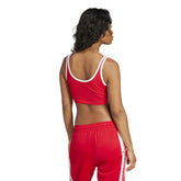 Bra Donna Adidas Adicolor 3-Stripes Rosso Bianco | NonSoloSport
