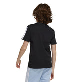 T-Shirt Bambino Adidas Essentials Nero Bianco | NonSoloSport