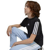 T-Shirt Bambino Adidas Essentials Nero Bianco | NonSoloSport