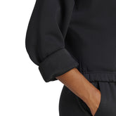 Felpa Donna Adidas Future Icons 3 Bar Logo Nero | NonSoloSport