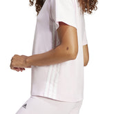 T-Shirt Donna Adidas Essentials 3-Stripes Rosa | NonSoloSport