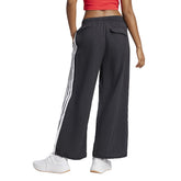 Pantalone Donna Adidas Woven Parachute Nero Bianco | NonSoloSport