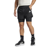 Shorts Uomo Adidas Gym+ 2in1 Nero | NonSoloSport