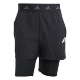 Shorts Uomo Adidas Gym+ 2in1 Nero | NonSoloSport