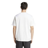 T-Shirt Uomo Adidas Essentials Linear Single Bianco | NonSoloSport