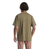 T-Shirt Uomo Adidas Essentials Linear Single Verde Oliva | NonSoloSport