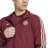 Giacca Uomo Adidas Terrace Icons FC Bayern Munchen Bordeaux | NonSoloSport
