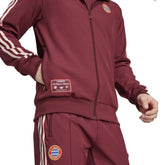 Giacca Uomo Adidas Terrace Icons FC Bayern Munchen Bordeaux | NonSoloSport