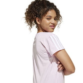 T-Shirt Bambino Adidas Essentials Rosa | NonSoloSport