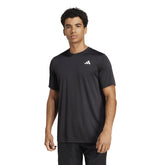 T-Shirt Uomo Adidas Club Climacool Nero | NonSoloSport