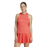 Canotta Donna Adidas Club Tennis Climacool Rosso Corallo | NonSoloSport