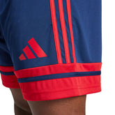 Shorts Calcio Uomo Adidas Squadra 25 Blu Rosso | NonSoloSport