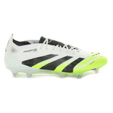 Scarpa da Calcio Uomo Adidas Predator Elite Terreni Compatti Bianco Nero Lime | NonSoloSport