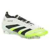 Scarpa da Calcio Uomo Adidas Predator Elite Terreni Compatti Bianco Nero Lime | NonSoloSport