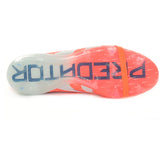 Scarpa da Calcio Uomo Adidas Predator Elite Linguetta Pieghevole Terreni Compatti Corallo Bianco | NonSoloSport
