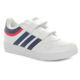 Sneakers Bambino Adidas Hoops 4.0 Cf Bianco Blu | NonSoloSport