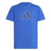 T-Shirt Bambino Adidas Codes Photoreal Logo Graphic Blu | NonSoloSport
