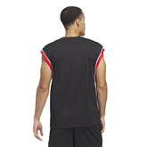 Canotta Uomo Adidas All-World Sleeveless Nero Rosso | NonSoloSport