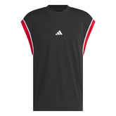 Canotta Uomo Adidas All-World Sleeveless Nero Rosso | NonSoloSport