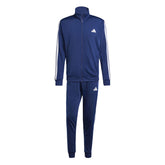 Tuta Uomo Adidas Sportswear Basic 3-Stripes Blu | NonSoloSport