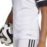 Maglia Calcio Ragazzo Adidas Squadra 25 Bianco Nero | NonSoloSport