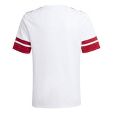 Maglia Calcio Bambino Adidas Squadra 25 Bianco Rosso | NonSoloSport