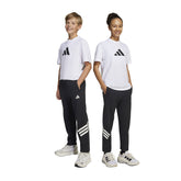 Pantalone Bambino Adidas Future Icons 3-Stripes Nero | NonSoloSport