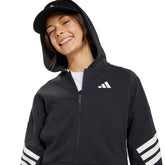 Felpa Bambino Adidas Future Icons 3-Stripes Nero | NonSoloSport