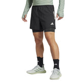 Shorts Uomo Adidas Own The Run Climacool 2in1 Nero | NonSoloSport