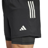 Shorts Uomo Adidas Own The Run Climacool 2in1 Nero | NonSoloSport