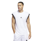 Canotta Uomo Adidas All-World Bianco Nero | NonSoloSport