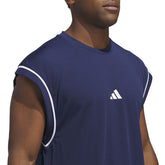 Canotta Uomo Adidas All-World Blu Bianco | NonSoloSport