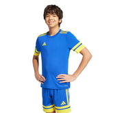 Maglia Calcio Bambino Adidas Squadra 25 Blu Giallo | NonSoloSport