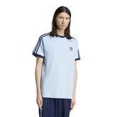 T-Shirt Uomo Adidas Adicolor Classics 3-Stripes Azzurro | NonSoloSport