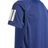 T-Shirt Ragazzo Adidas Club 3-Stripes Blu Bianco | NonSoloSport