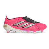 Scarpa da Calcio Uomo Adidas Predator Elite Fold-Over Tongue Terreni Compatti Rosa Nero | NonSoloSport