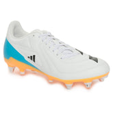 Scarpa da Rugby Uomo Adidas RS 15 Soft Ground Bianco Blu Arancione | NonSoloSport