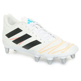 Scarpa da Rugby Uomo Adidas Kakari Elite Soft Ground Bianco Nero | NonSoloSport