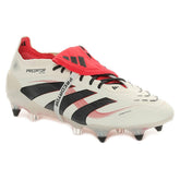 Scarpa da Calcio adidas Predator Elite Fold-Over Tongue Soft Ground Uomo Bianco Nero | NonSoloSport