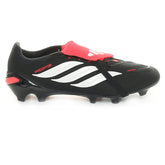 Scarpa da Calcio Uomo Adidas Predator League Fold-Over Terreni Compatti Nero Bianco Rosso | NonSoloSport