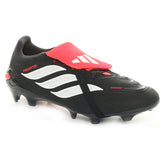 Scarpa da Calcio Uomo Adidas Predator League Fold-Over Terreni Compatti Nero Bianco Rosso | NonSoloSport