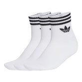 Calze Adidas 3 Stripes 3 Pack Bianco Nero | NonSoloSport