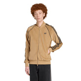 Felpa Uomo Adidas SST Adicolor Velour Marrone | NonSoloSport