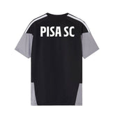 T-Shirt Calcio Uomo Adidas Training Pisa SC 26/27 Nero Bianco | NonSoloSport