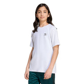 T-Shirt Bambino Adidas Wide Rib Bianco | NonSoloSport