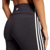 Leggings Donna Adidas Adicolor 3 Stripes Nero Bianco | NonSoloSport