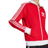 Giacca Donna Adidas Beckenbauer Rosso Bianco | NonSoloSport