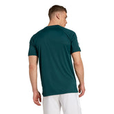 T-Shirt Uomo Adidas Club Tennis Climacool 3 Stripes Verde | NonSoloSport