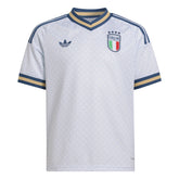Maglia Calcio Ragazzo Adidas Trasferta Italia 26 Bianco Azzurro | NonSoloSport